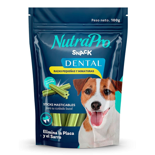Nutra Pro Snack Dental Razas Pequeñas y Miniaturas - Golmos