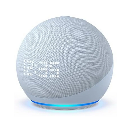 Echo Dot (5th generation, 2022 model) with clock