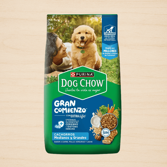 Dog Chow Cachorros Razas Medianas y Grandes - Golmos