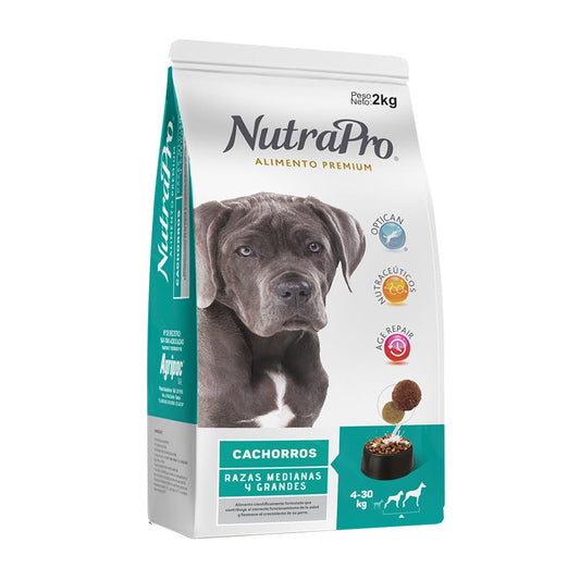 Nutra Pro Cachorros Razas Medianas y Grandes - Golmos