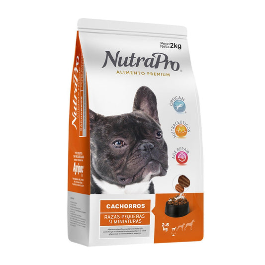 Nutra Pro Cachorros Razas Pequeñas y Miniaturas - Golmos