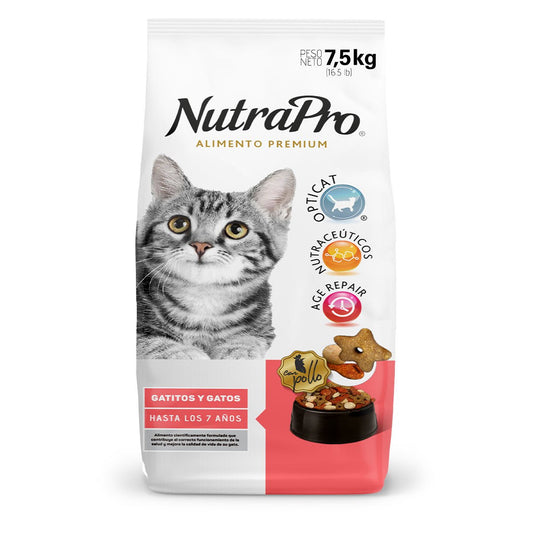 Nutra Pro Gatos y Gatitos Todas las Razas - Golmos