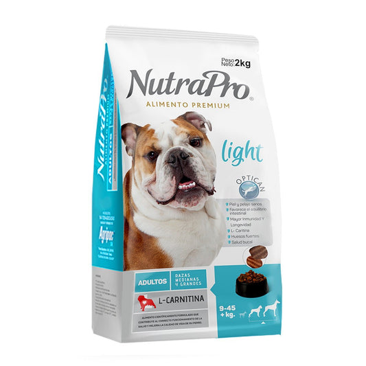 Nutra Pro Light Adultos Razas Medianas y Grandes - Golmos