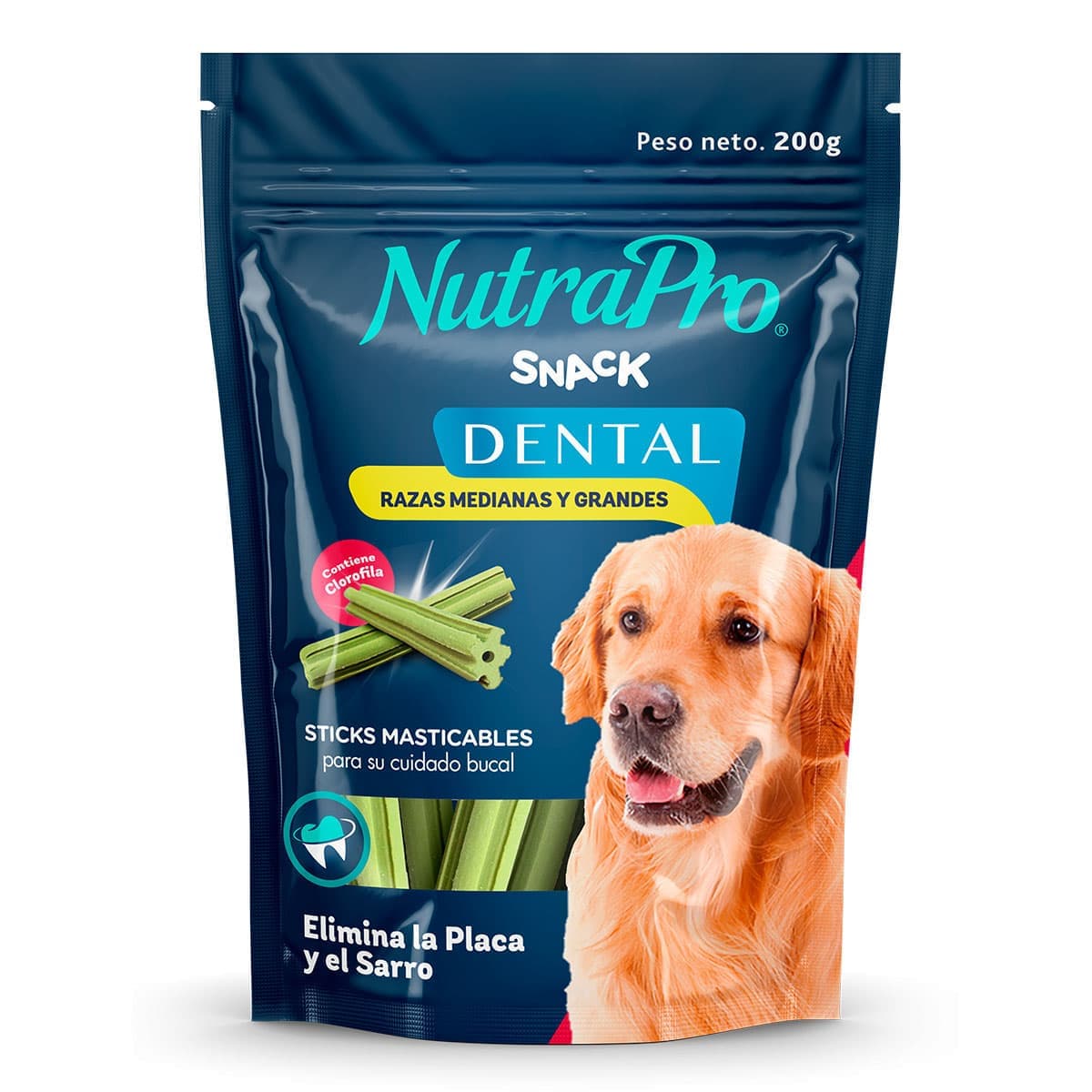 Nutra Pro Snack Dental Razas Medianas y Grandes - Golmos