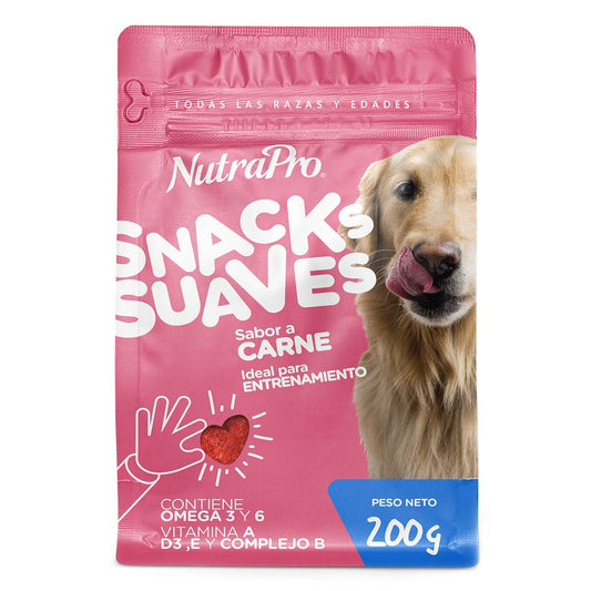 Nutra Pro Snack Suave Perro Carne - Golmos