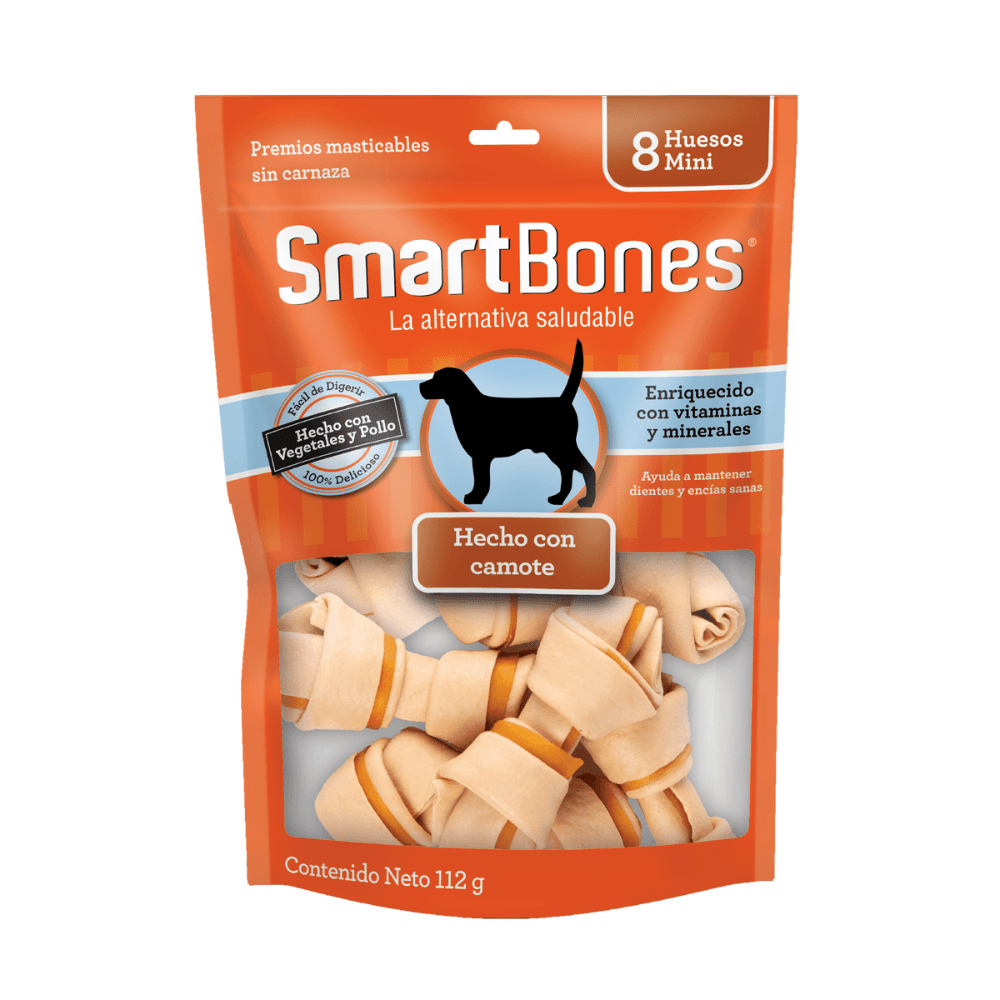 SmartBones Hueso Mini Camote - Golmos
