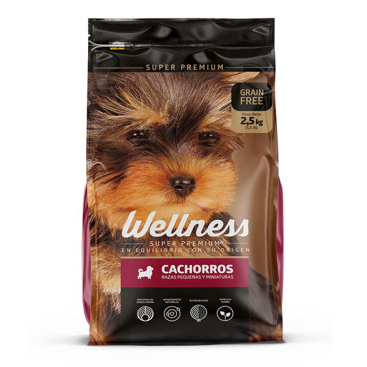 Wellness Cachorros Razas Pequeñas y Miniaturas - Golmos