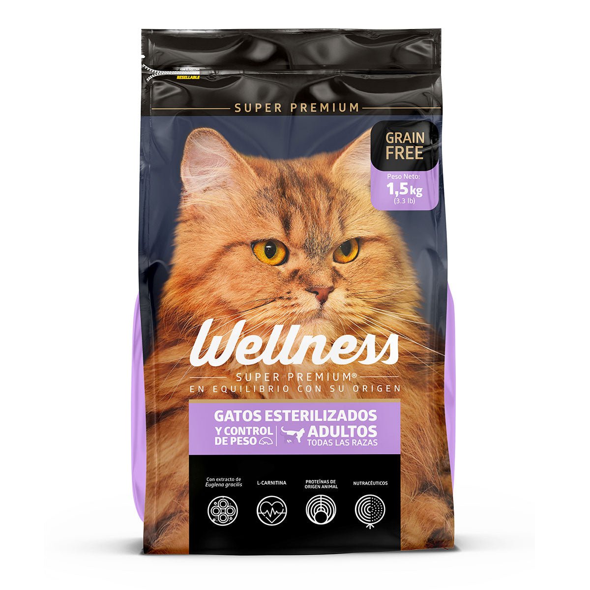 Wellness Esterilizado (Control de Peso) Adultos Todas las Razas - Golmos